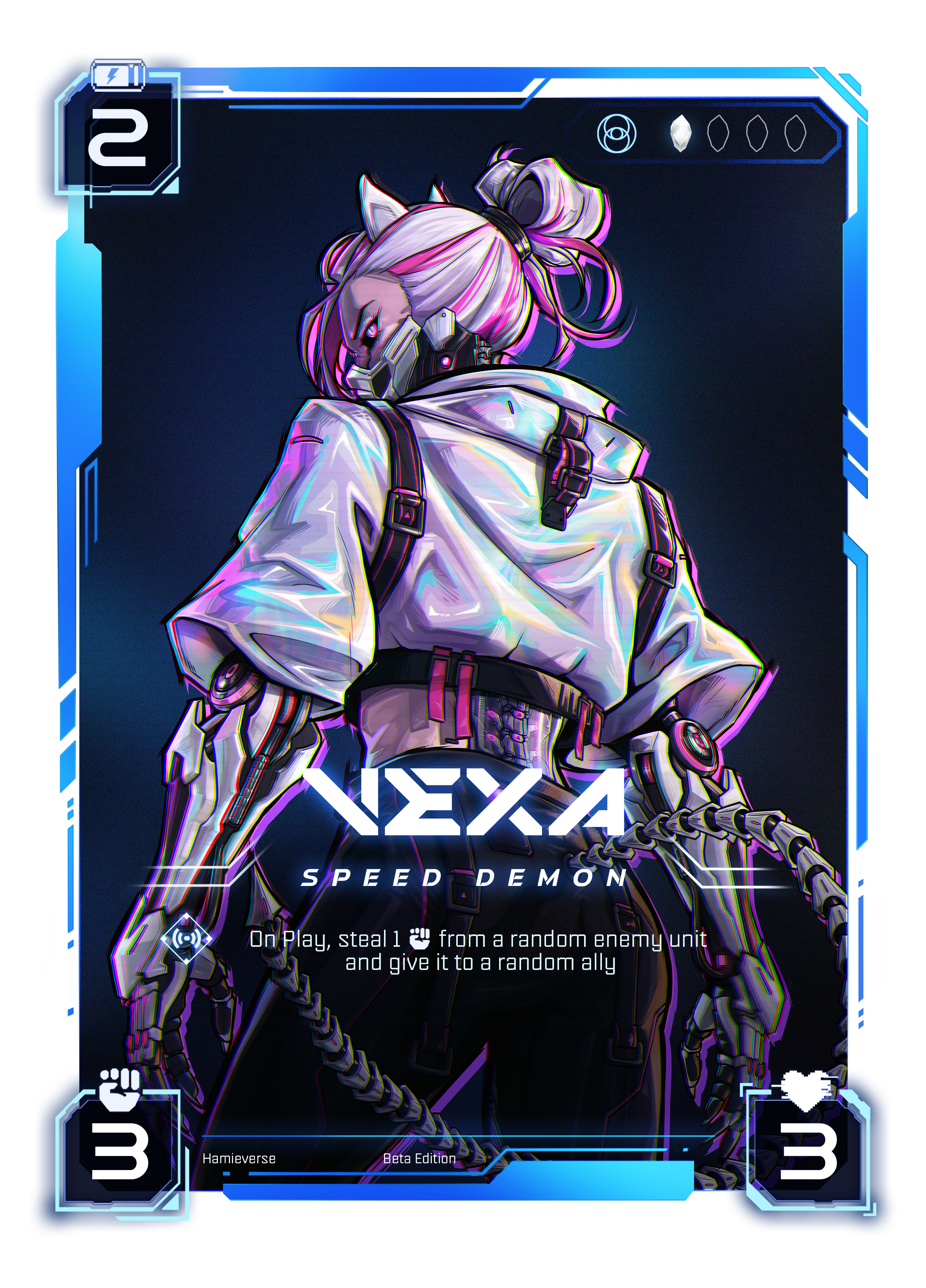 Vexa Speed Demon card
